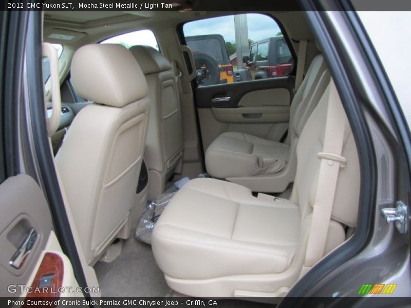 Mocha Steel Metallic / Light Tan 2012 GMC Yukon SLT