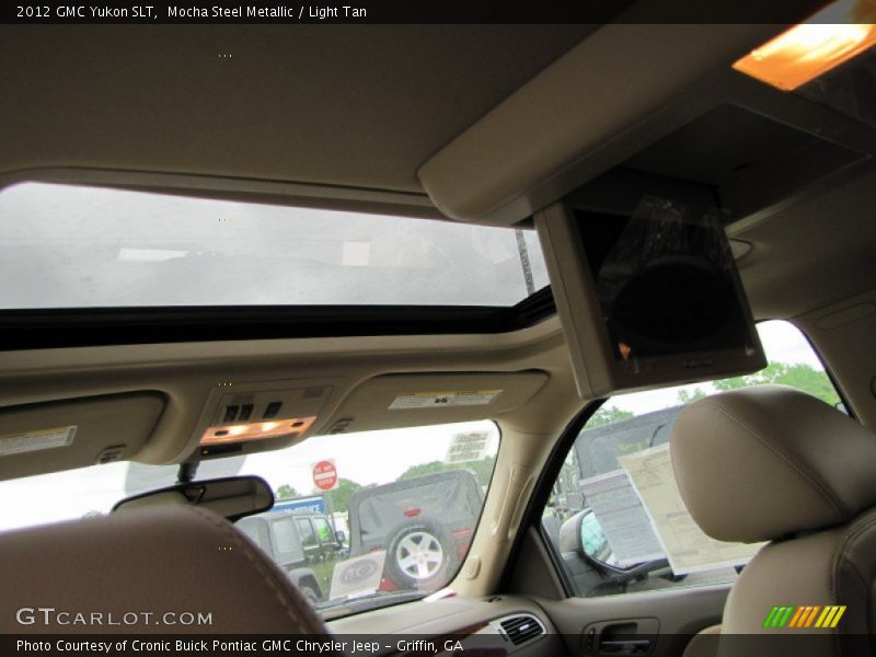 Mocha Steel Metallic / Light Tan 2012 GMC Yukon SLT