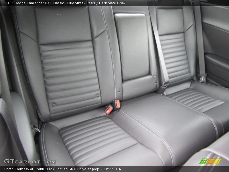 Blue Streak Pearl / Dark Slate Gray 2012 Dodge Challenger R/T Classic