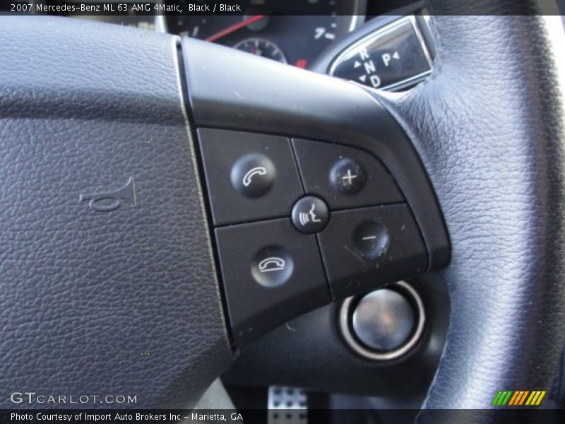 Black / Black 2007 Mercedes-Benz ML 63 AMG 4Matic