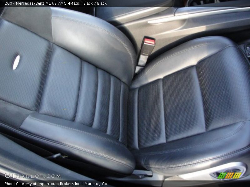 Black / Black 2007 Mercedes-Benz ML 63 AMG 4Matic