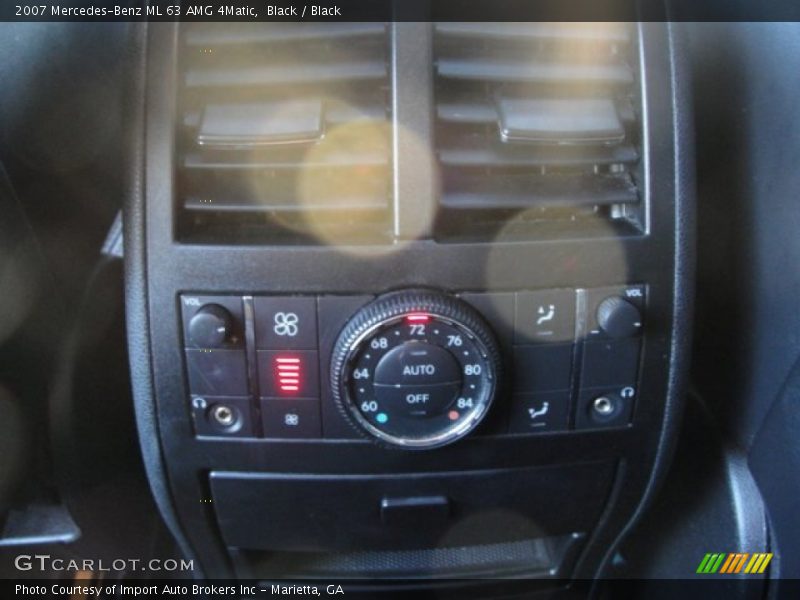 Black / Black 2007 Mercedes-Benz ML 63 AMG 4Matic