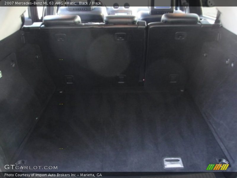 Black / Black 2007 Mercedes-Benz ML 63 AMG 4Matic