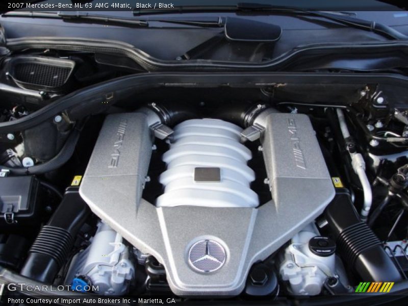 Black / Black 2007 Mercedes-Benz ML 63 AMG 4Matic