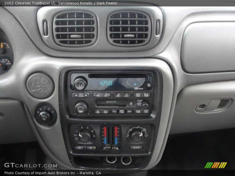 Sandalwood Metallic / Dark Pewter 2002 Chevrolet TrailBlazer LS