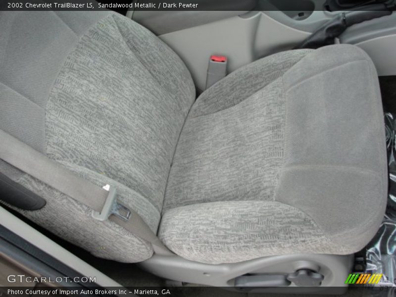 Sandalwood Metallic / Dark Pewter 2002 Chevrolet TrailBlazer LS