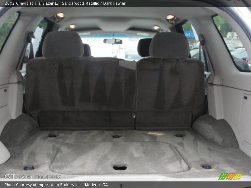 Sandalwood Metallic / Dark Pewter 2002 Chevrolet TrailBlazer LS