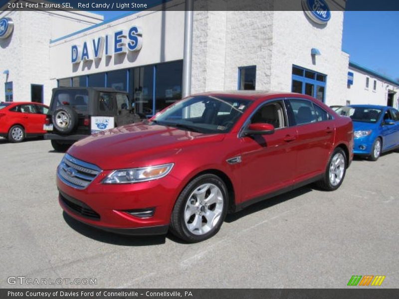 Red Candy / Light Stone 2011 Ford Taurus SEL