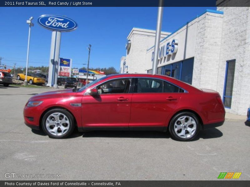 Red Candy / Light Stone 2011 Ford Taurus SEL