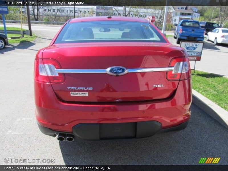 Red Candy / Light Stone 2011 Ford Taurus SEL