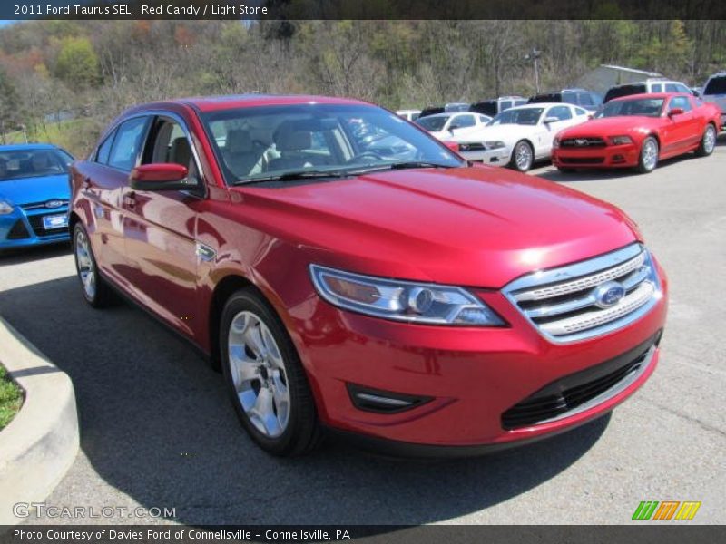 Red Candy / Light Stone 2011 Ford Taurus SEL