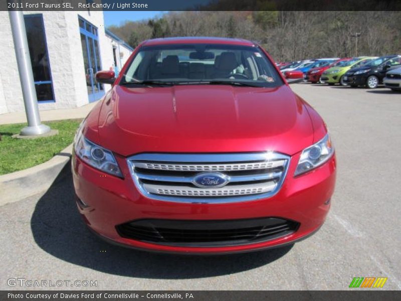 Red Candy / Light Stone 2011 Ford Taurus SEL