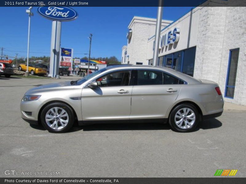 Gold Leaf / Light Stone 2011 Ford Taurus SEL