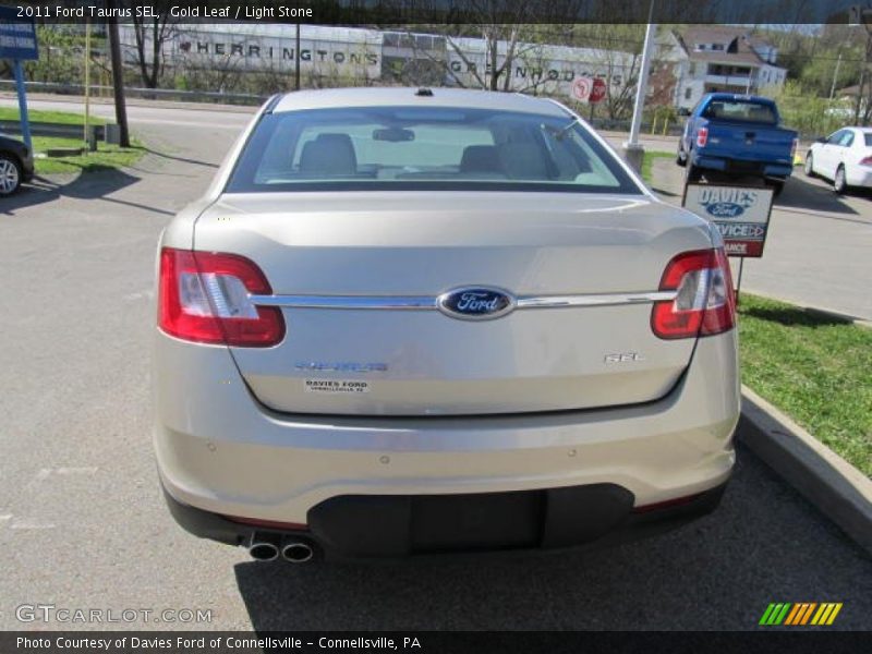 Gold Leaf / Light Stone 2011 Ford Taurus SEL