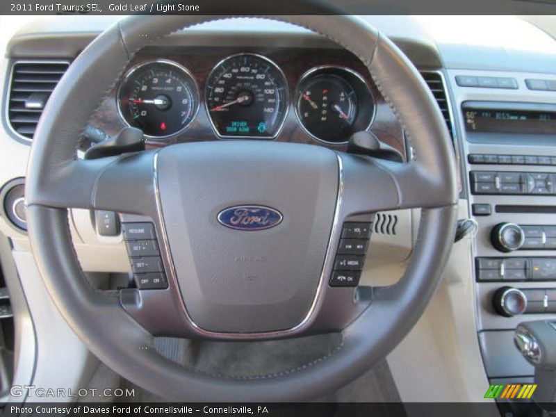 Gold Leaf / Light Stone 2011 Ford Taurus SEL