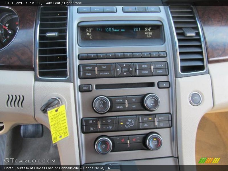 Gold Leaf / Light Stone 2011 Ford Taurus SEL