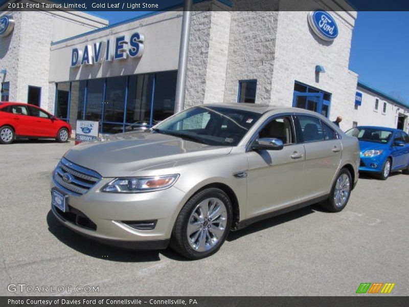 Gold Leaf / Light Stone 2011 Ford Taurus Limited
