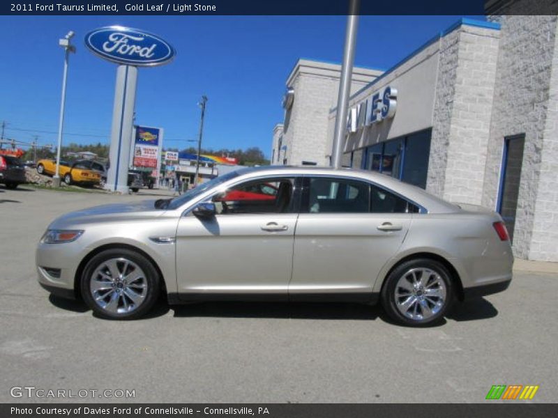 Gold Leaf / Light Stone 2011 Ford Taurus Limited