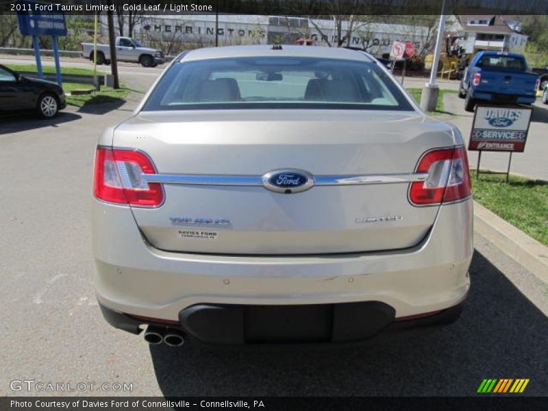 Gold Leaf / Light Stone 2011 Ford Taurus Limited
