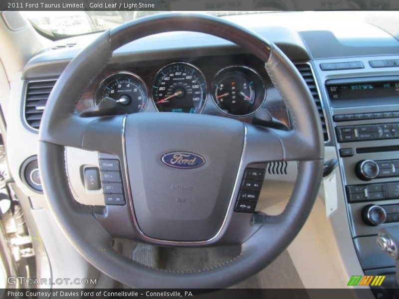 Gold Leaf / Light Stone 2011 Ford Taurus Limited