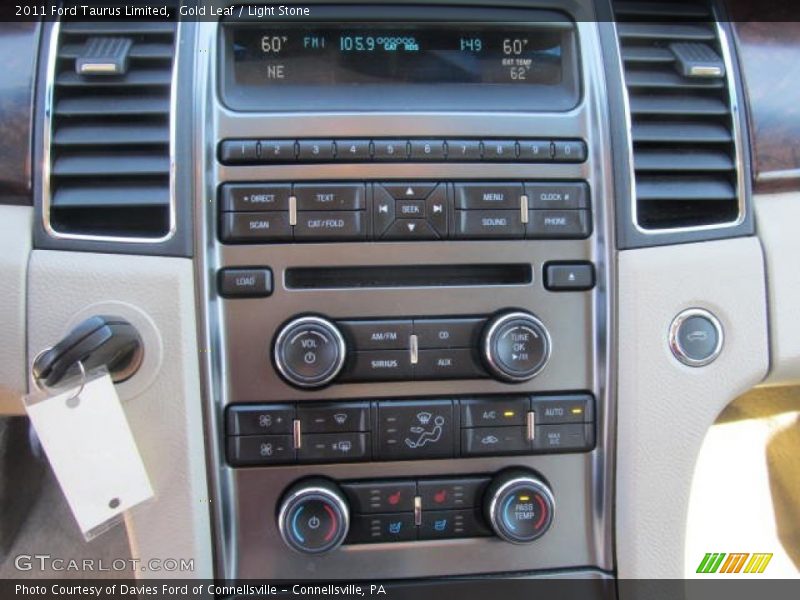 Gold Leaf / Light Stone 2011 Ford Taurus Limited