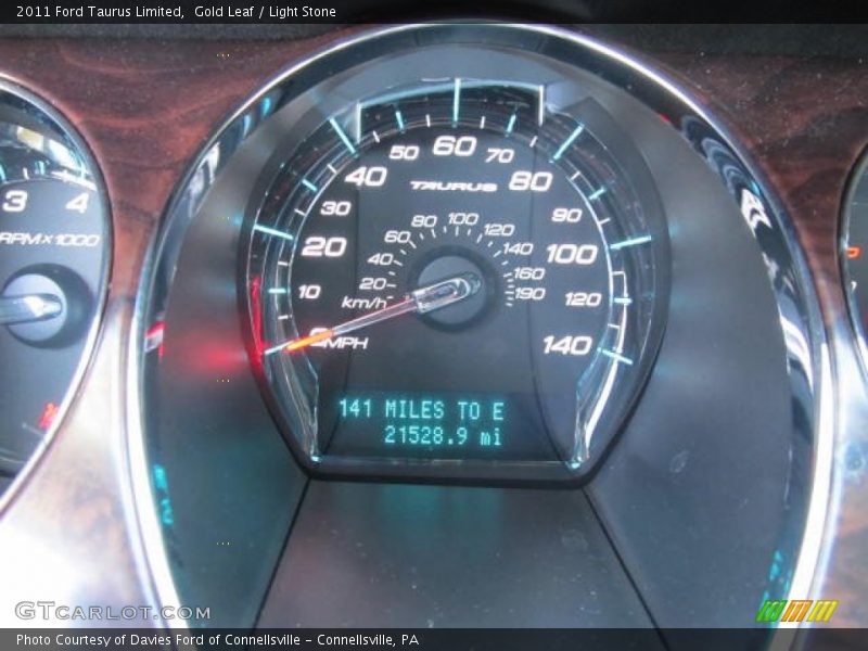 Gold Leaf / Light Stone 2011 Ford Taurus Limited