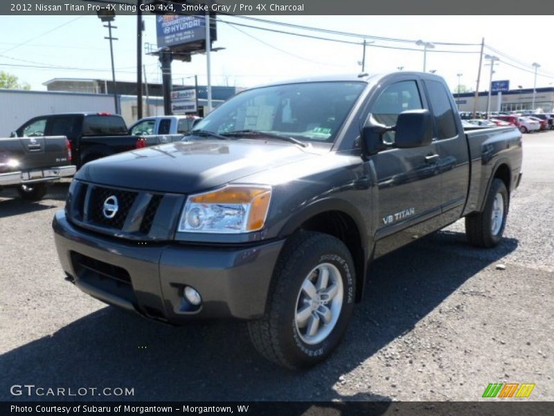 Smoke Gray / Pro 4X Charcoal 2012 Nissan Titan Pro-4X King Cab 4x4