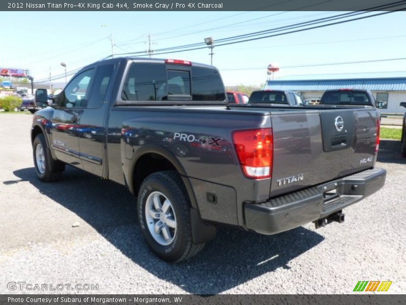 Smoke Gray / Pro 4X Charcoal 2012 Nissan Titan Pro-4X King Cab 4x4
