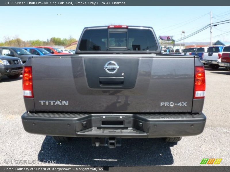 Smoke Gray / Pro 4X Charcoal 2012 Nissan Titan Pro-4X King Cab 4x4