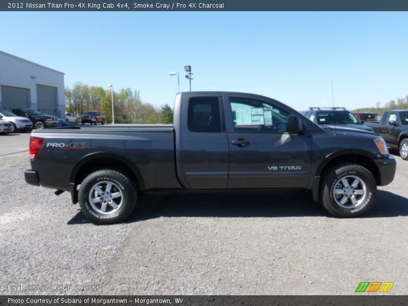 Smoke Gray / Pro 4X Charcoal 2012 Nissan Titan Pro-4X King Cab 4x4