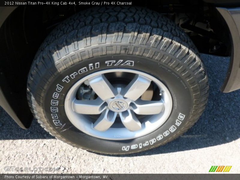 Smoke Gray / Pro 4X Charcoal 2012 Nissan Titan Pro-4X King Cab 4x4