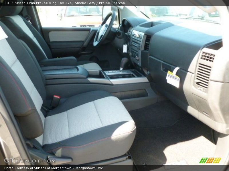 Smoke Gray / Pro 4X Charcoal 2012 Nissan Titan Pro-4X King Cab 4x4