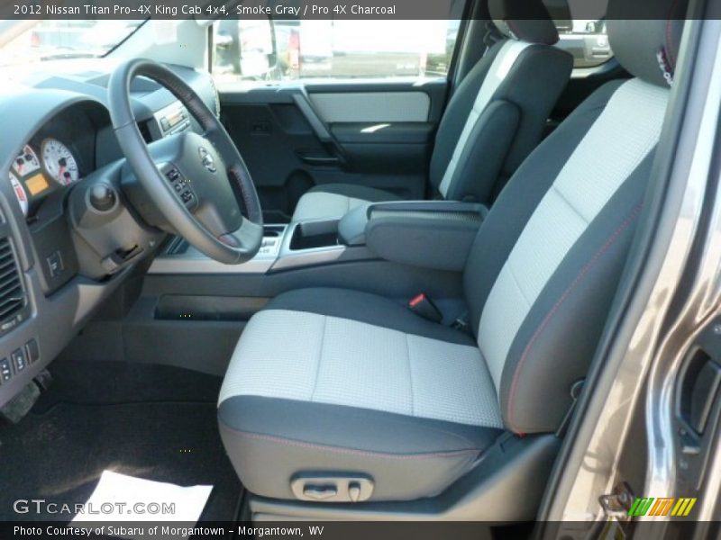 Smoke Gray / Pro 4X Charcoal 2012 Nissan Titan Pro-4X King Cab 4x4