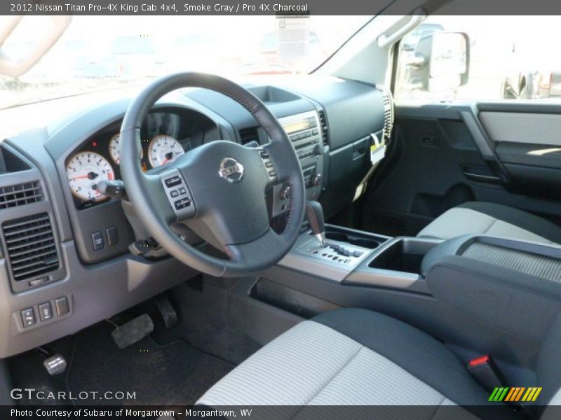 Smoke Gray / Pro 4X Charcoal 2012 Nissan Titan Pro-4X King Cab 4x4