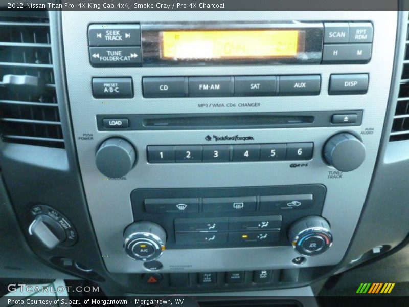 Smoke Gray / Pro 4X Charcoal 2012 Nissan Titan Pro-4X King Cab 4x4