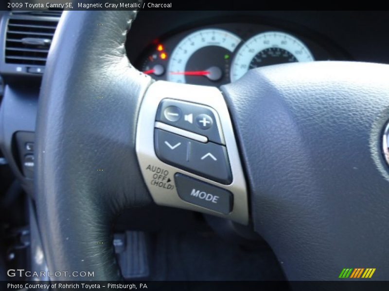 Magnetic Gray Metallic / Charcoal 2009 Toyota Camry SE