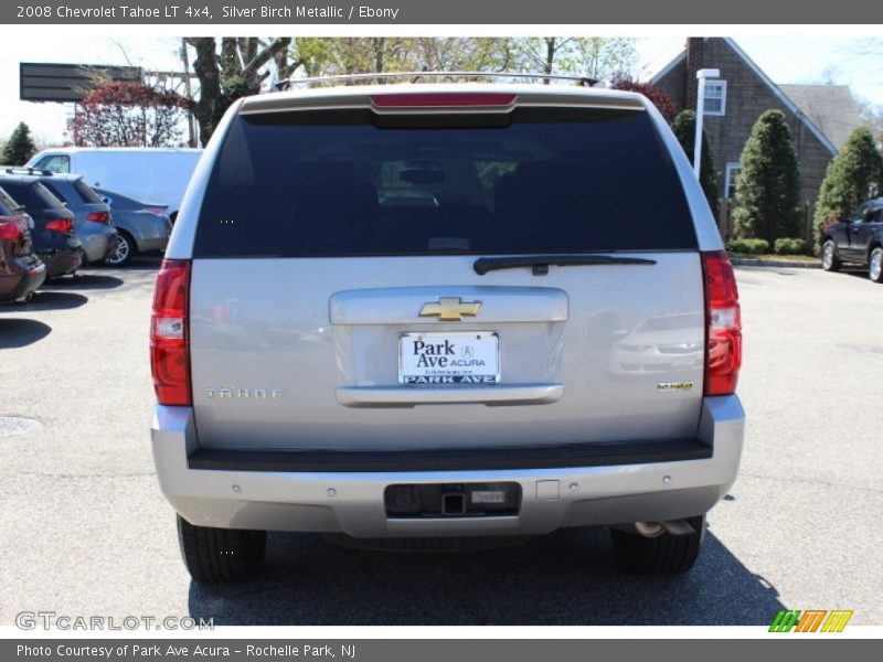 Silver Birch Metallic / Ebony 2008 Chevrolet Tahoe LT 4x4