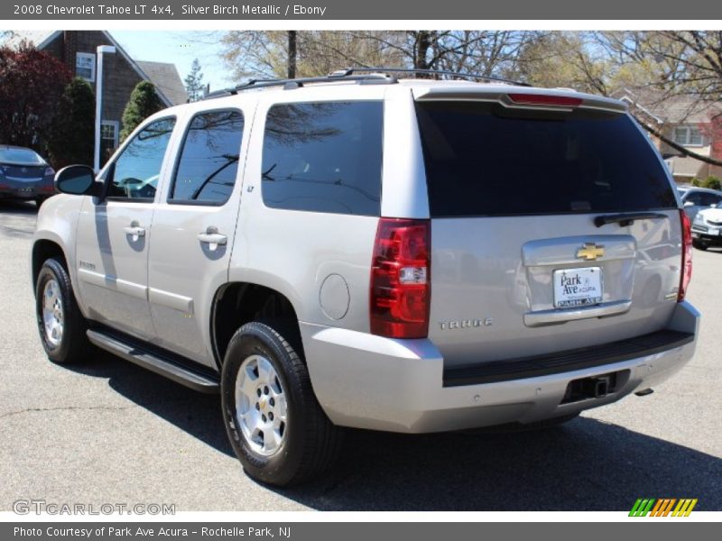 Silver Birch Metallic / Ebony 2008 Chevrolet Tahoe LT 4x4