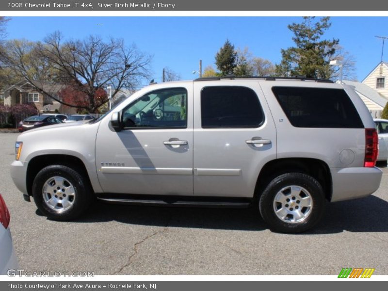 Silver Birch Metallic / Ebony 2008 Chevrolet Tahoe LT 4x4