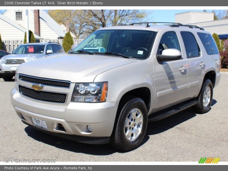 Silver Birch Metallic / Ebony 2008 Chevrolet Tahoe LT 4x4
