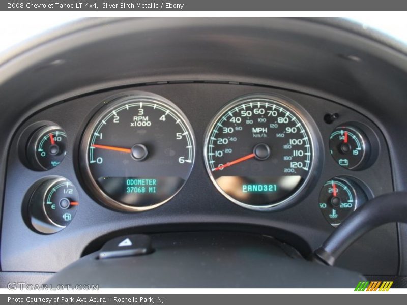 Silver Birch Metallic / Ebony 2008 Chevrolet Tahoe LT 4x4