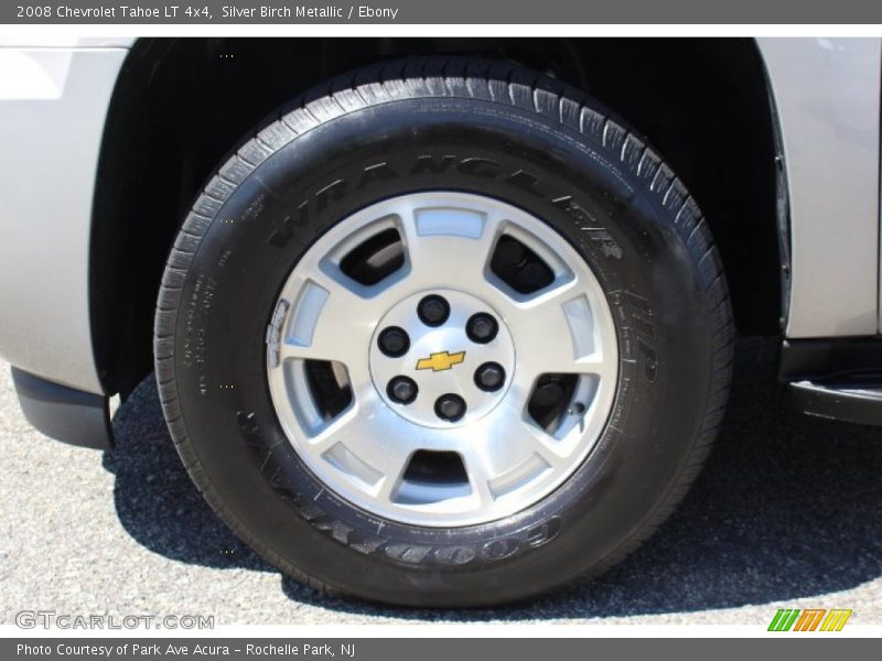 Silver Birch Metallic / Ebony 2008 Chevrolet Tahoe LT 4x4