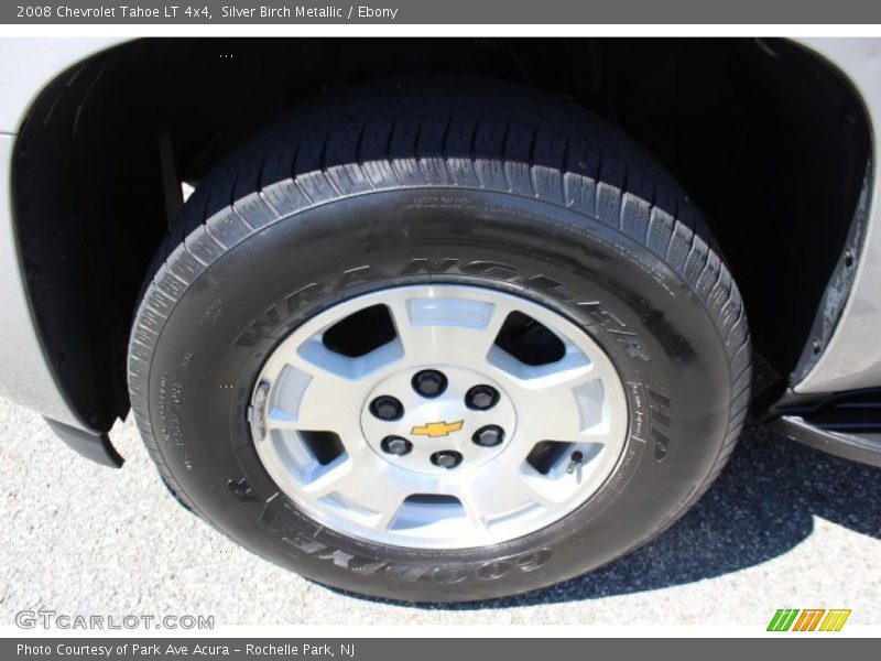 Silver Birch Metallic / Ebony 2008 Chevrolet Tahoe LT 4x4