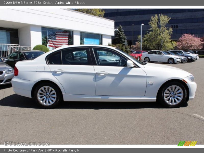 Alpine White / Black 2009 BMW 3 Series 328xi Sedan