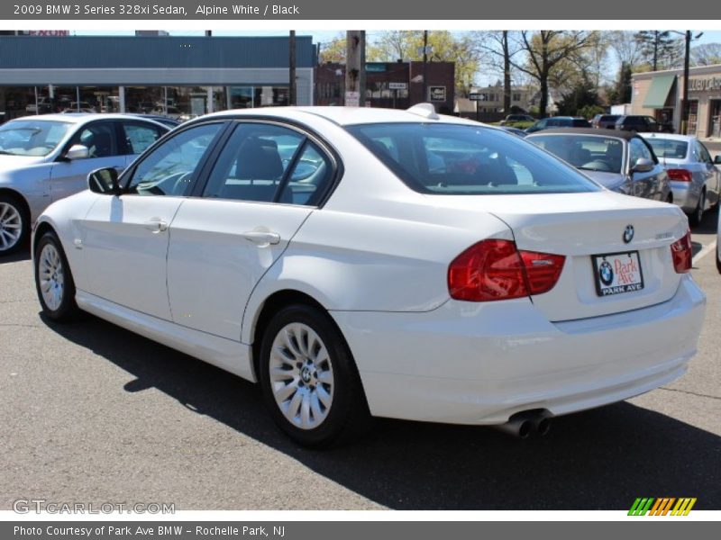 Alpine White / Black 2009 BMW 3 Series 328xi Sedan