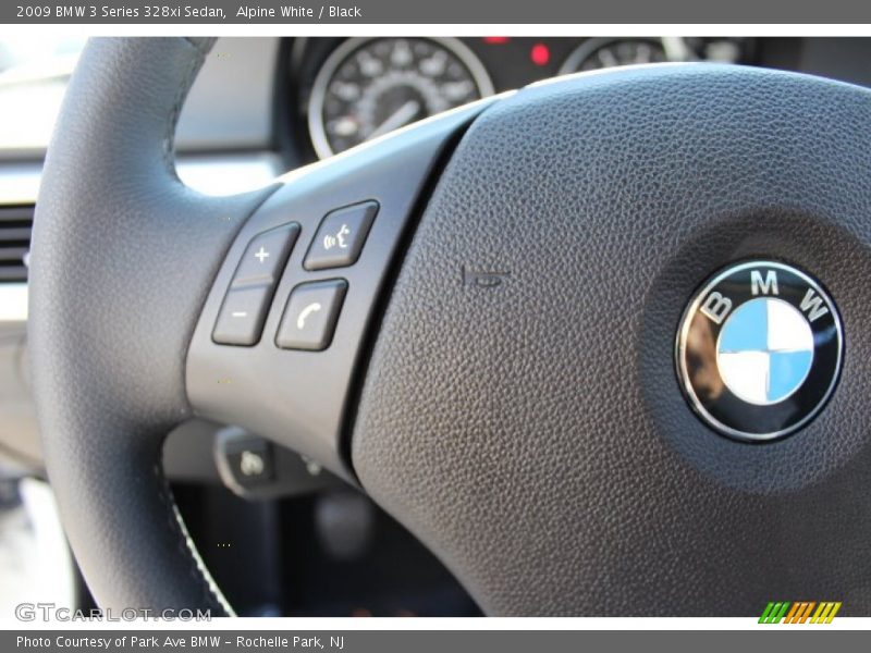 Alpine White / Black 2009 BMW 3 Series 328xi Sedan