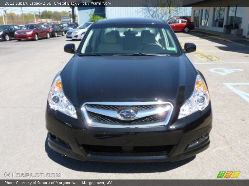 Crystal Black Silica / Warm Ivory 2012 Subaru Legacy 2.5i