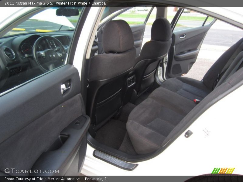 Winter Frost White / Charcoal 2011 Nissan Maxima 3.5 S