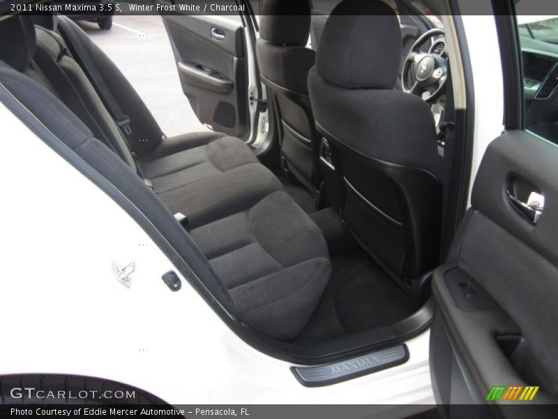 Winter Frost White / Charcoal 2011 Nissan Maxima 3.5 S