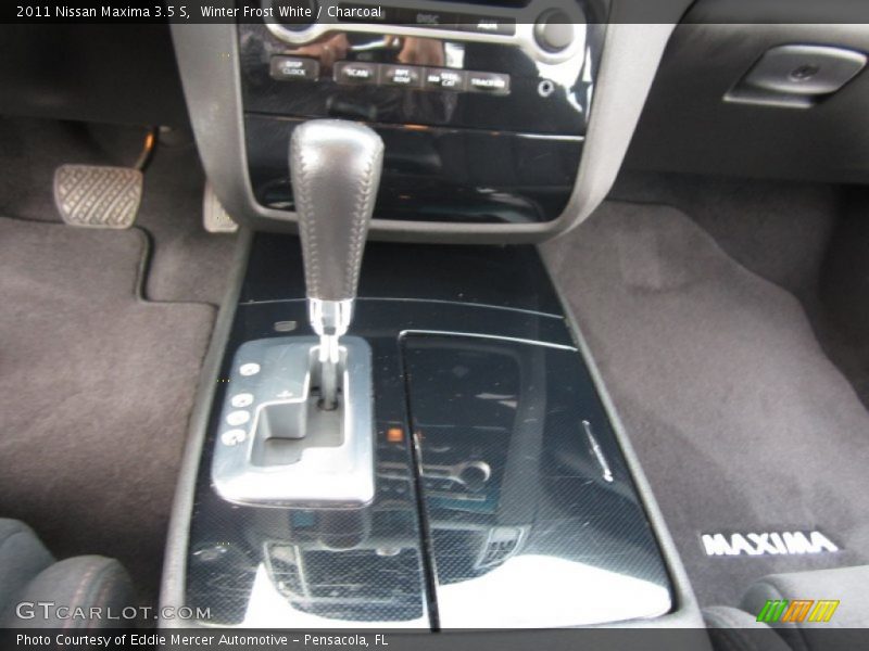 Winter Frost White / Charcoal 2011 Nissan Maxima 3.5 S